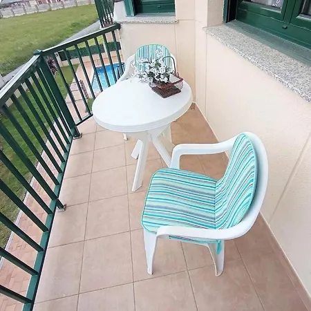 Apartamento Playa Catedrales Con Terraza Y Piscina * Barreiros
