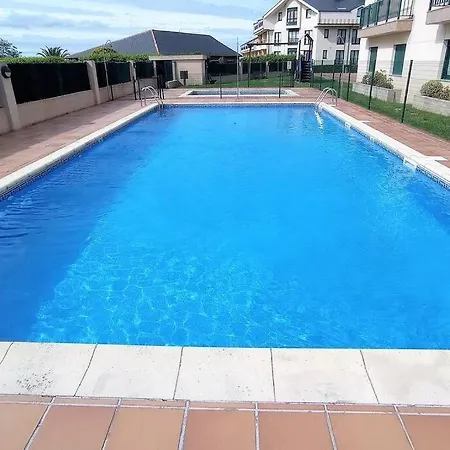 Apartamento Playa Catedrales Con Terraza Y Piscina *
